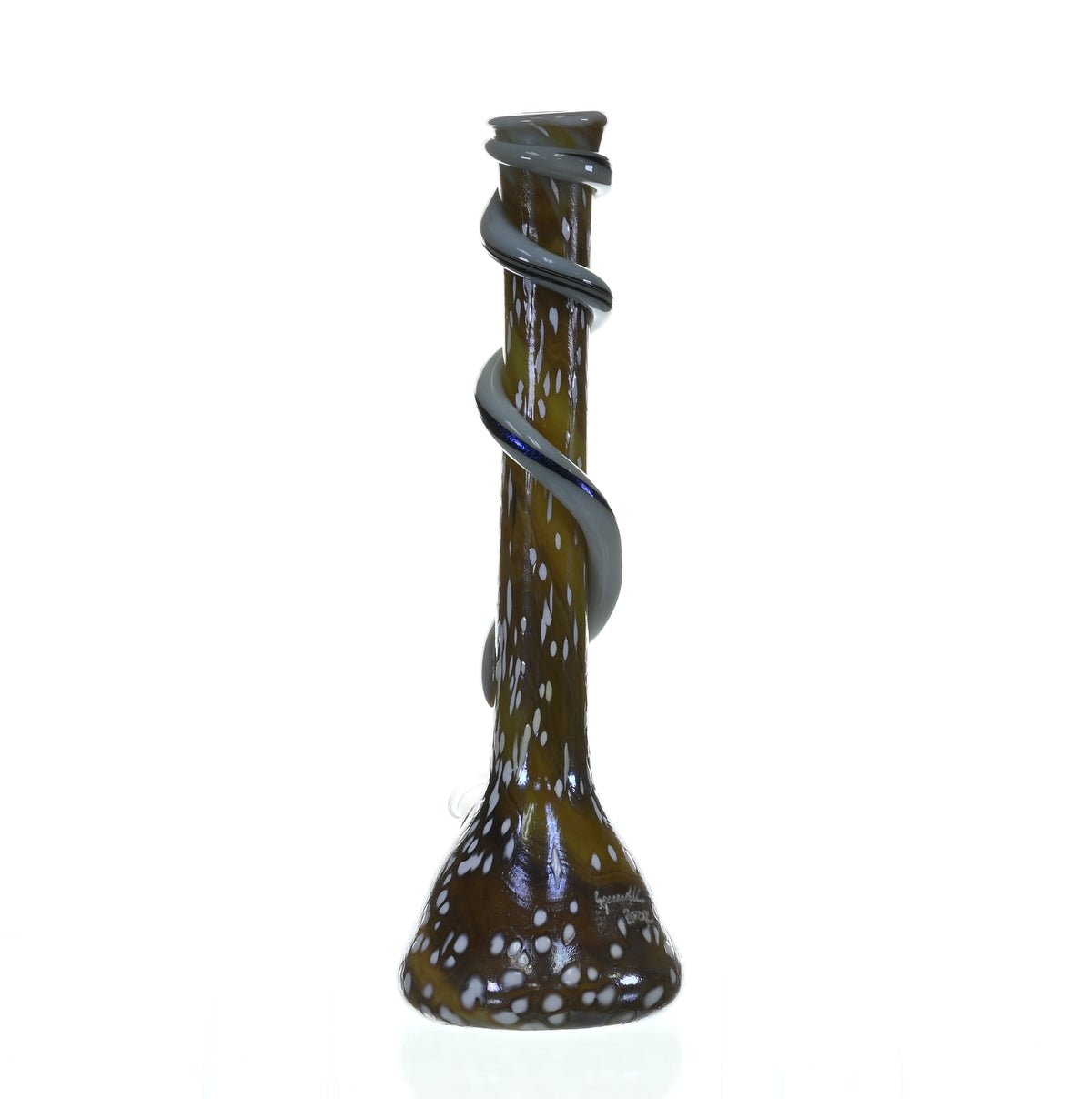 Elegant design details of SPECIAL K GLASS Soft Glass 2XL Cookie Handle Waterpipe