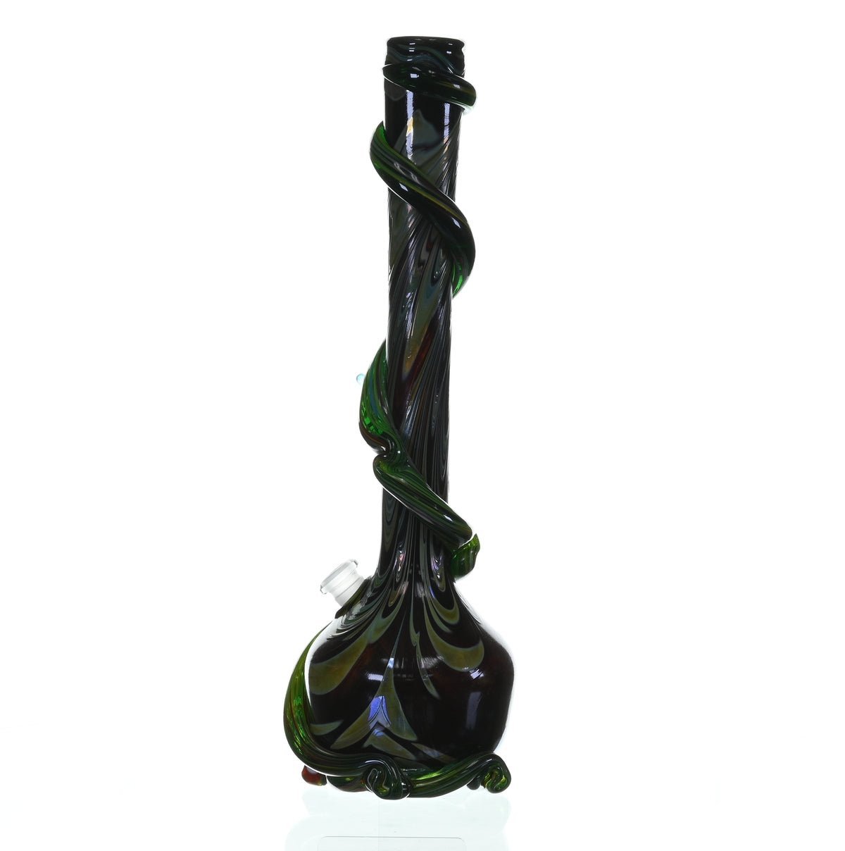 SPECIAL K GLASS Soft Glass 2XL Cookie Handle Waterpipe Close-up - Specialty Glass