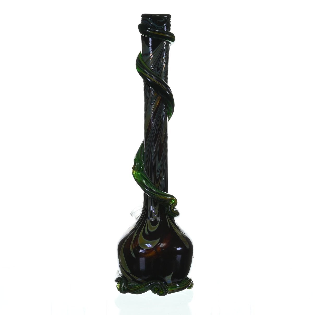SPECIAL K GLASS Soft Glass 2XL Cookie Handle Waterpipe Detail - Glass Art