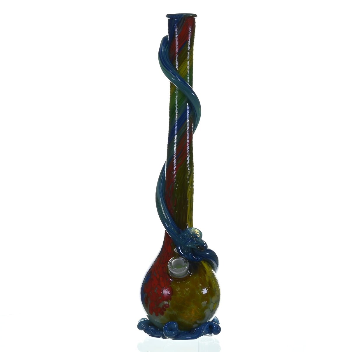 SPECIAL K GLASS Soft Glass 2XL Cookie Handle Waterpipe #223 - Premium Specialty Glass