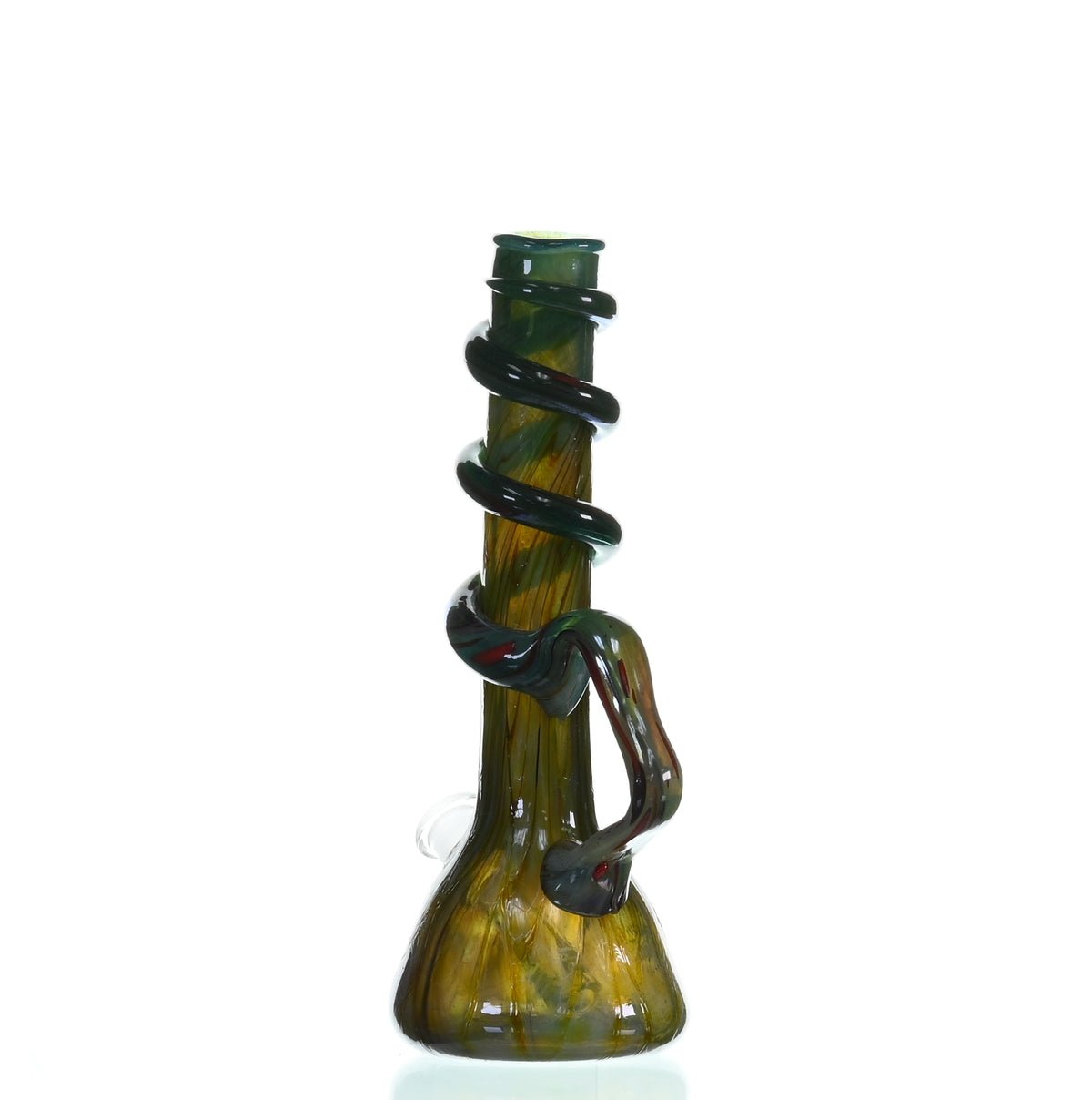 SPECIAL K GLASS Soft Glass Cookie Handle #165 artistic glass waterpipe design