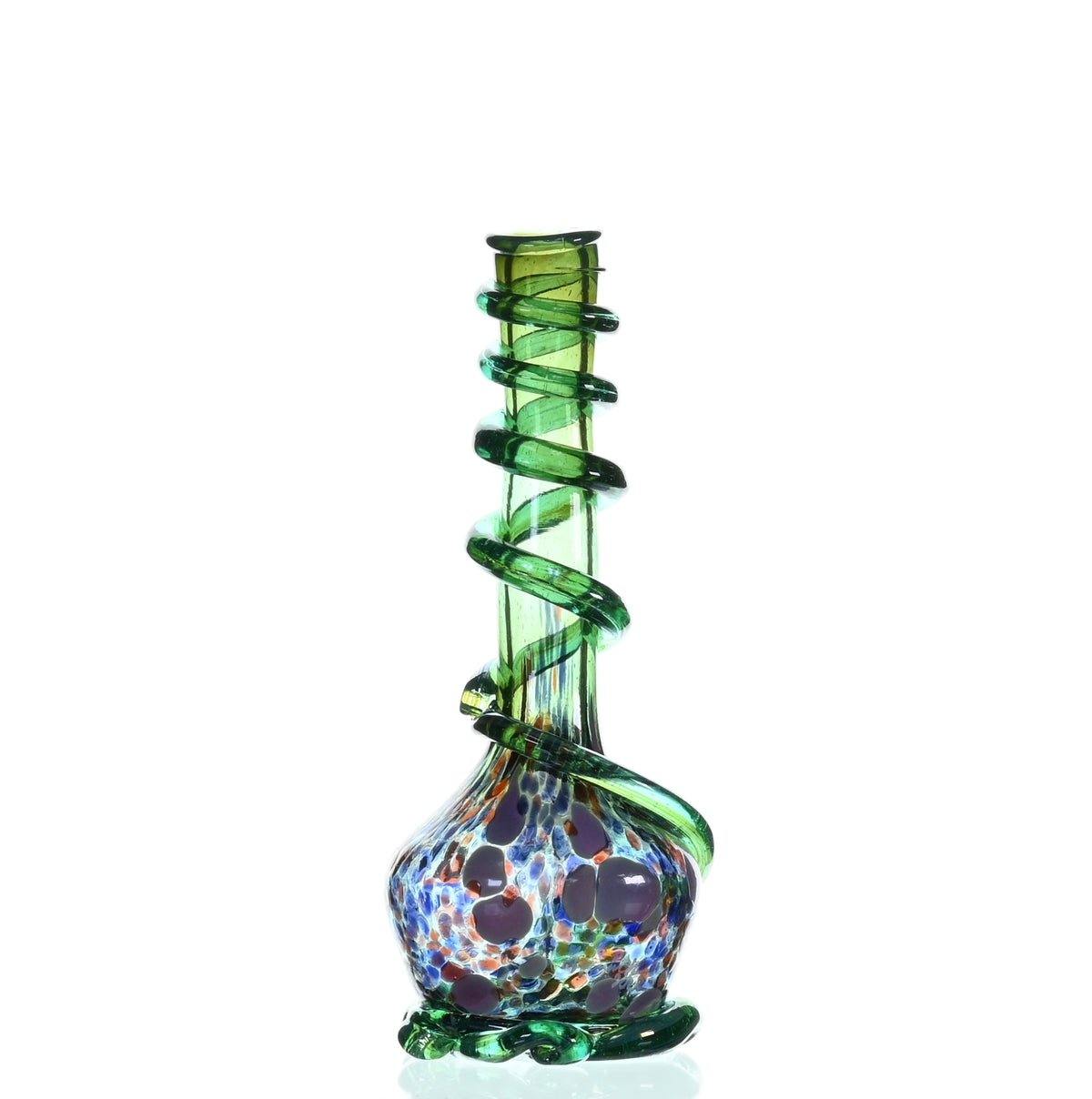 Elegant SPECIAL K GLASS Soft Glass Cookie Handle #166 Waterpipe - Smoke Spot