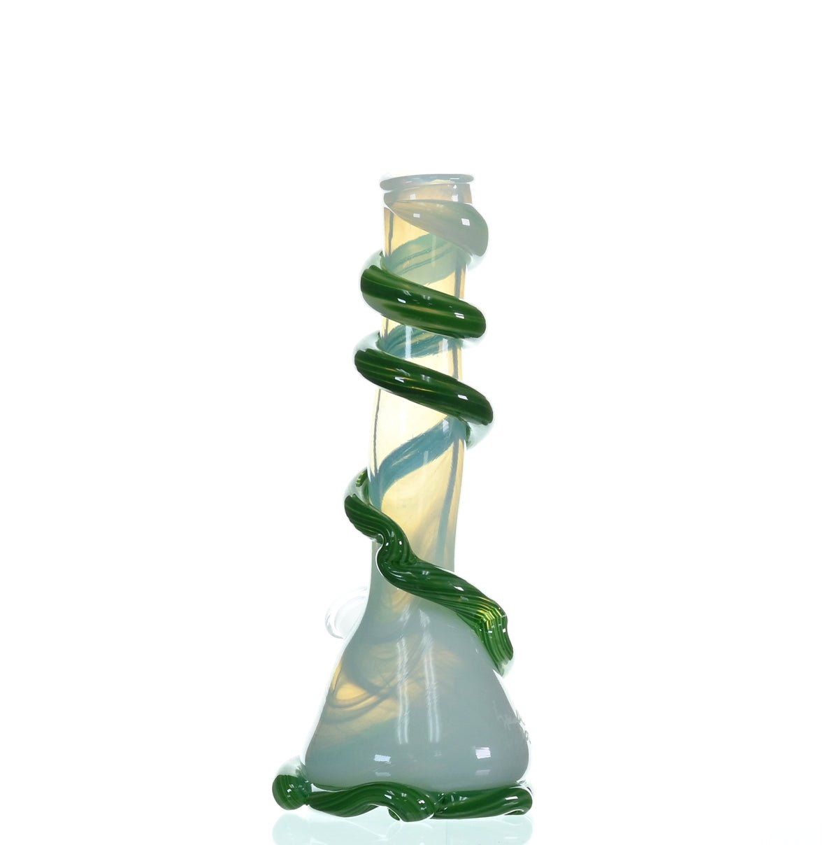 SPECIAL K GLASS Soft Glass Cookie Handle #168 with 18mm joint and downstem