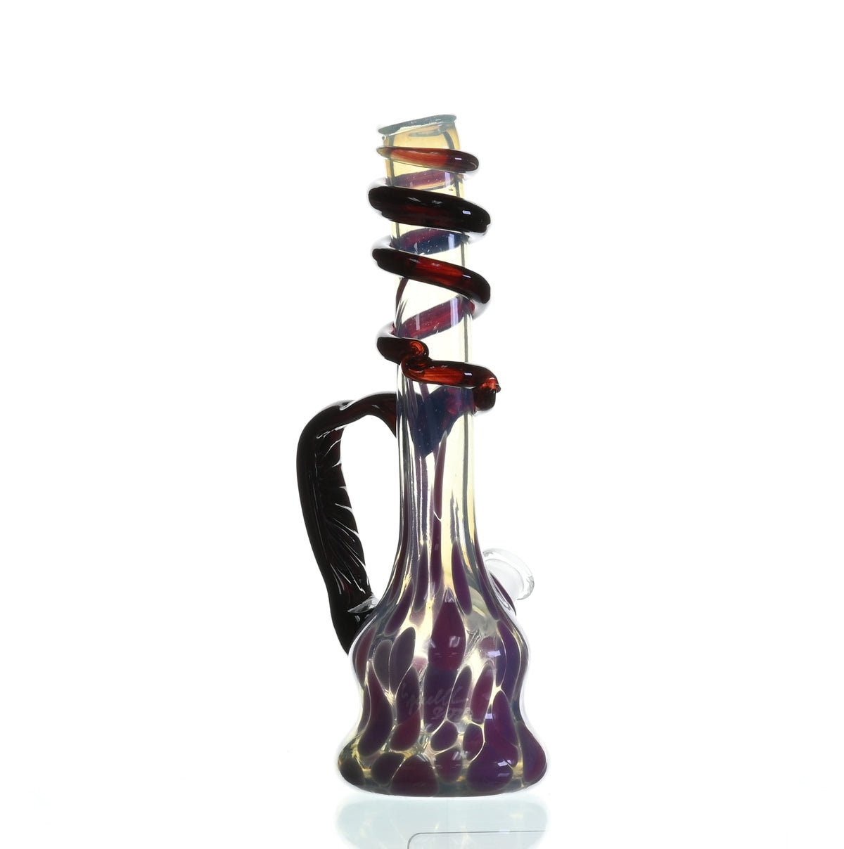 SPECIAL K GLASS Soft Glass Cookie Handle #177 elegant glass art waterpipe