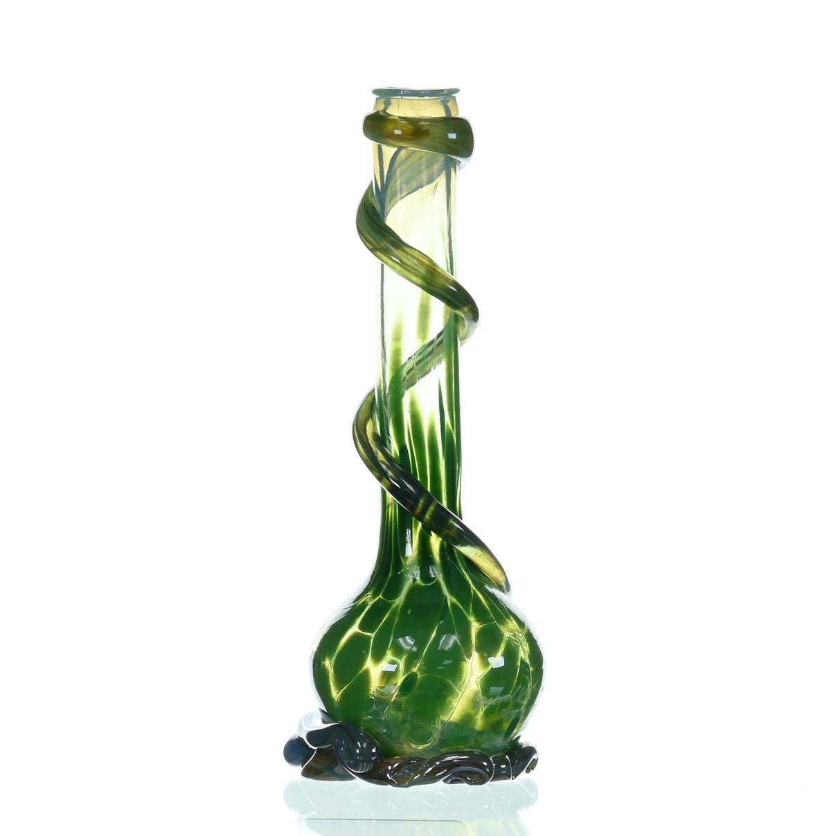 Premium soft glass waterpipe SPECIAL K GLASS Cookie Handle #185 - Smoke Spot Smoke Shop