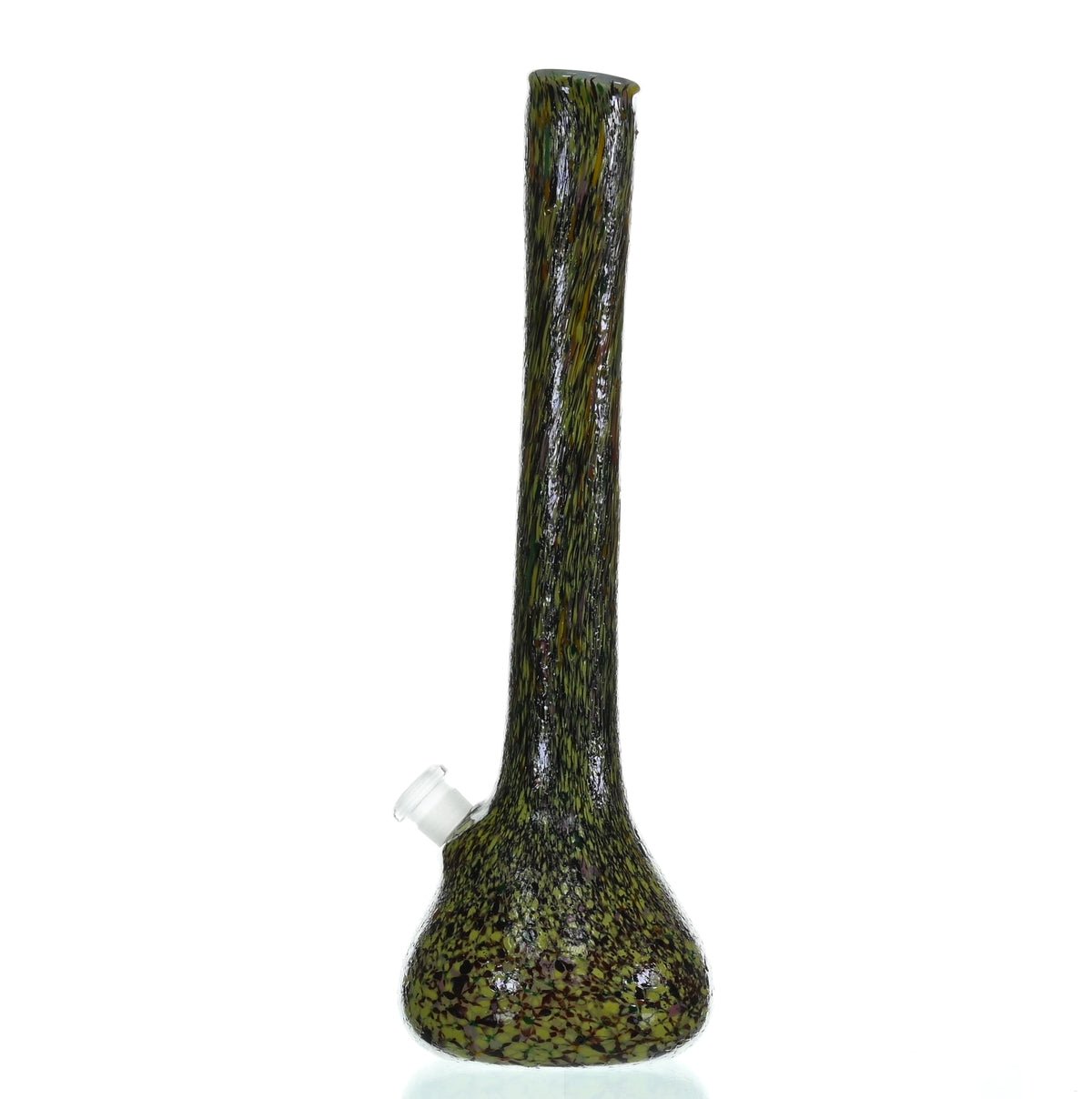 Close-up of SPECIAL K GLASS Soft Glass Large Bullet #162 joint and downstem