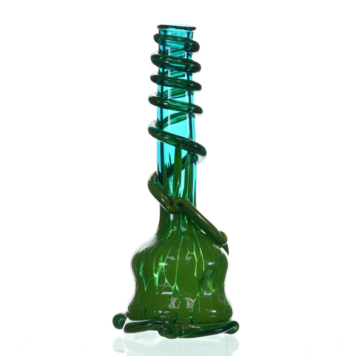 SPECIAL K GLASS Soft Glass Large Cookie Handle #188 waterpipe full view
