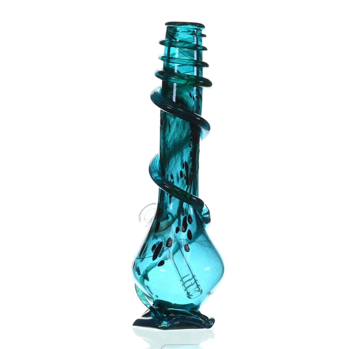 SPECIAL K GLASS Soft Glass Large Cookie Handle #189 Full View - Affordable Glass Waterpipe