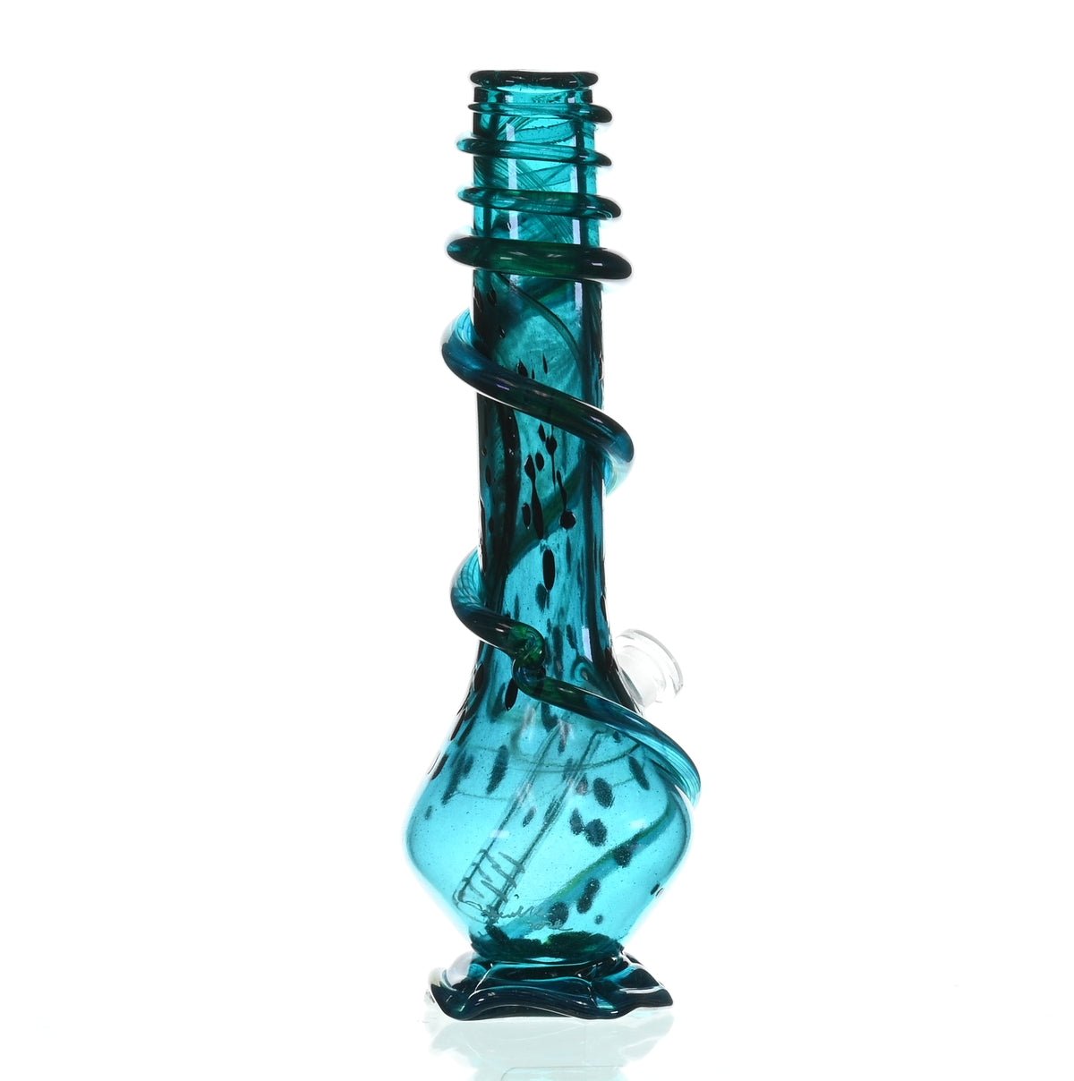 SPECIAL K GLASS Soft Glass Large Cookie Handle #189 Artistic Glass Waterpipe