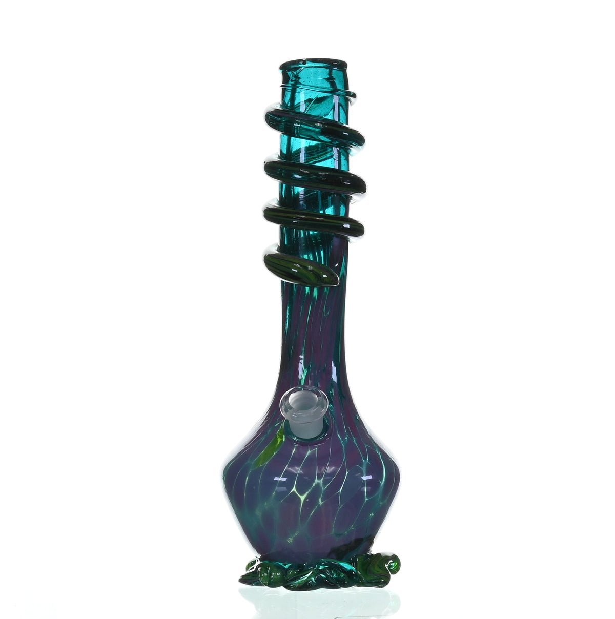 SPECIAL K GLASS Soft Glass Large Cookie Handle #194 premium waterpipe - Smoke Spot Smoke Shop