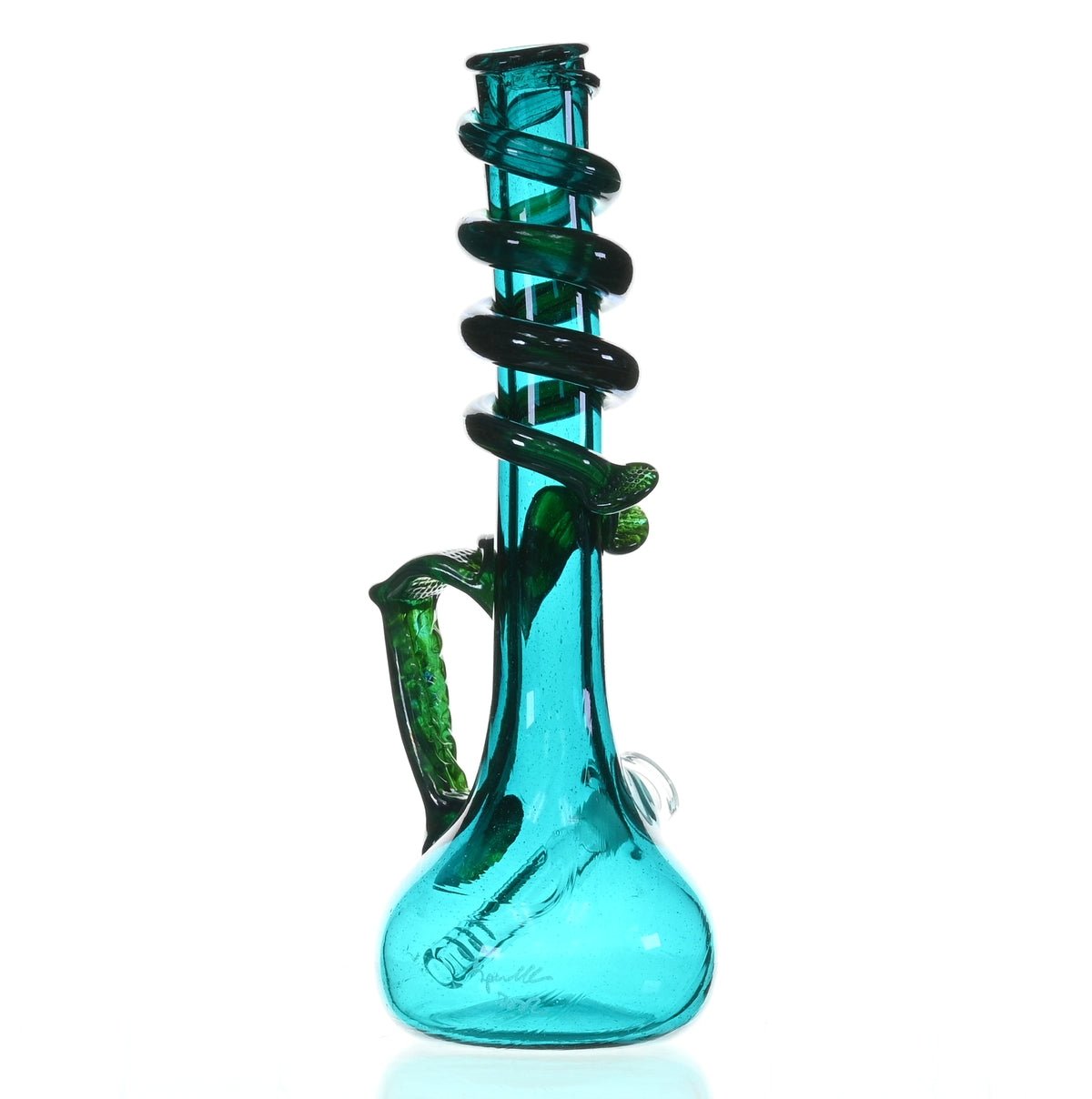 SPECIAL K GLASS Soft Glass Large Cookie Handle #196 Unique Specialty Glass