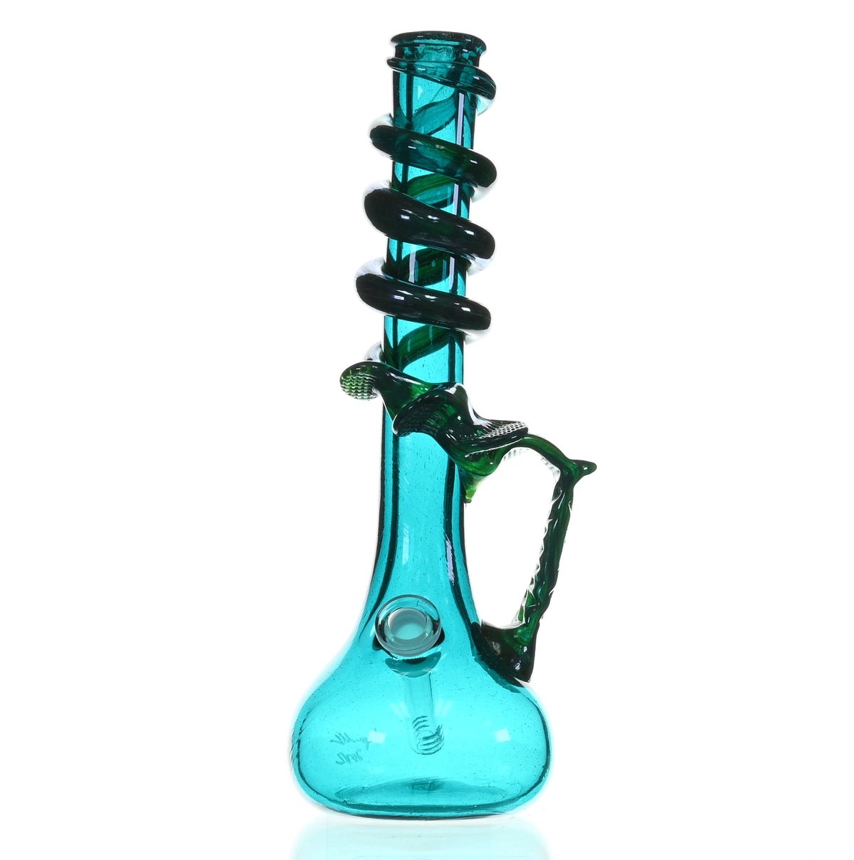 SPECIAL K GLASS SOFT GLASS LARGE COOKIE HANDLE #196 - Smoke Spot Smoke Shop