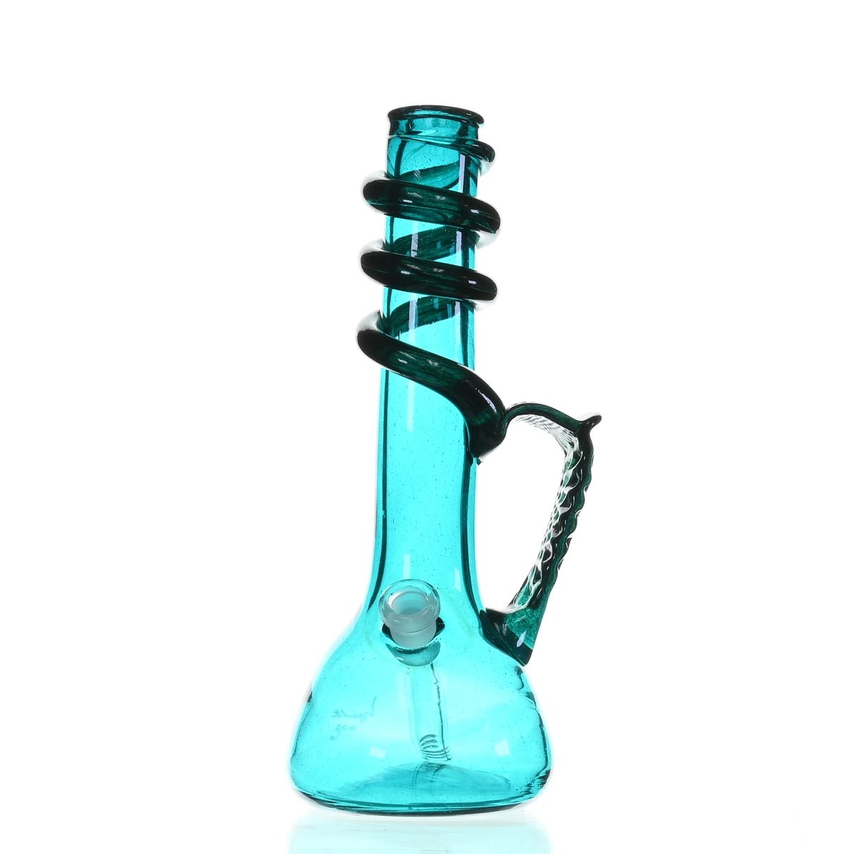 SPECIAL K GLASS Soft Glass Large Cookie Handle #197 premium waterpipe - Smoke Spot