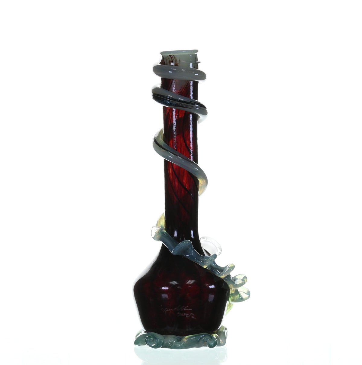 SPECIAL K GLASS SOFT GLASS LARGE COOKIE HANDLE #198 - Smoke Spot Smoke Shop