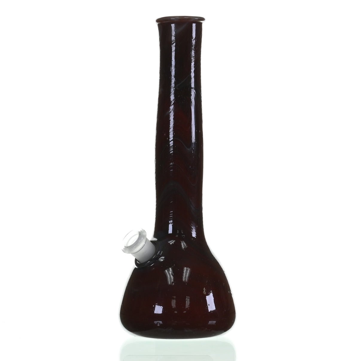 SPECIAL K GLASS Soft Glass Medium Bullet Waterpipe #142 Side View - Specialty Glass