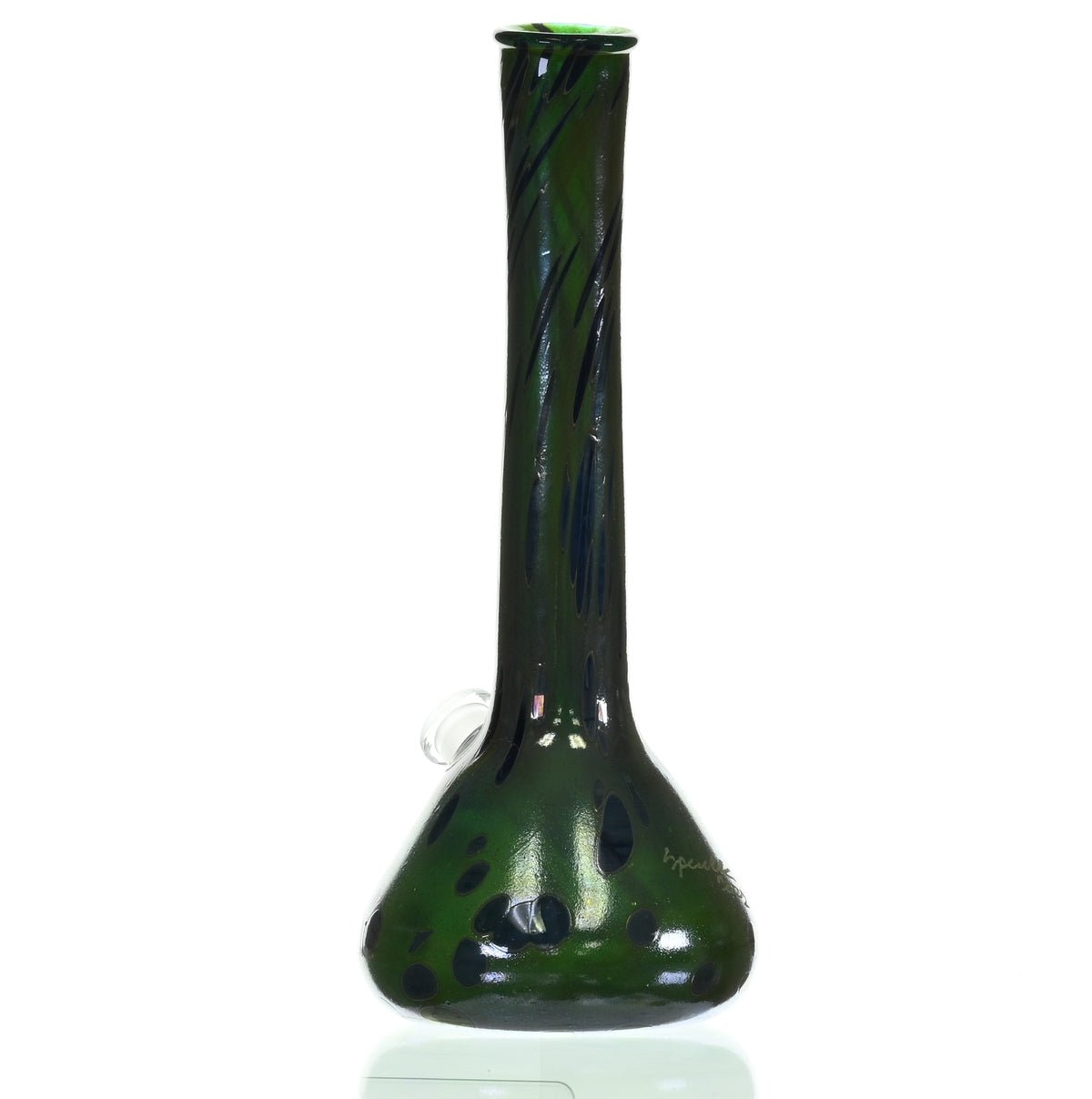 SPECIAL K GLASS Soft Glass Medium Bullet #143 waterpipe on display