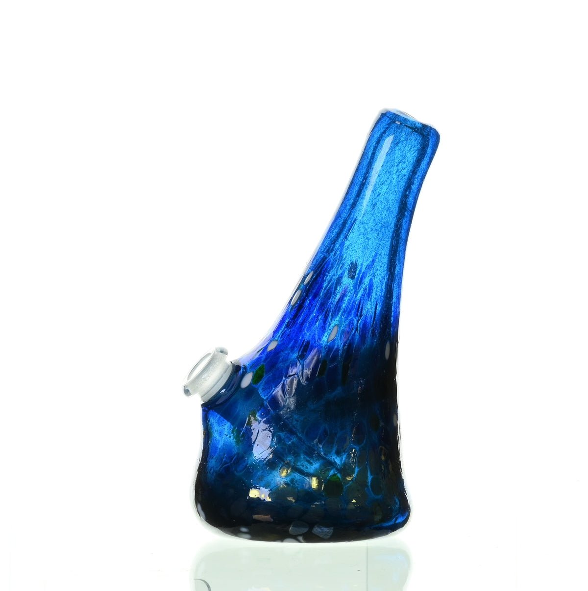 Side View of SPECIAL K GLASS Soft Glass Medium Cone #121 Waterpipe