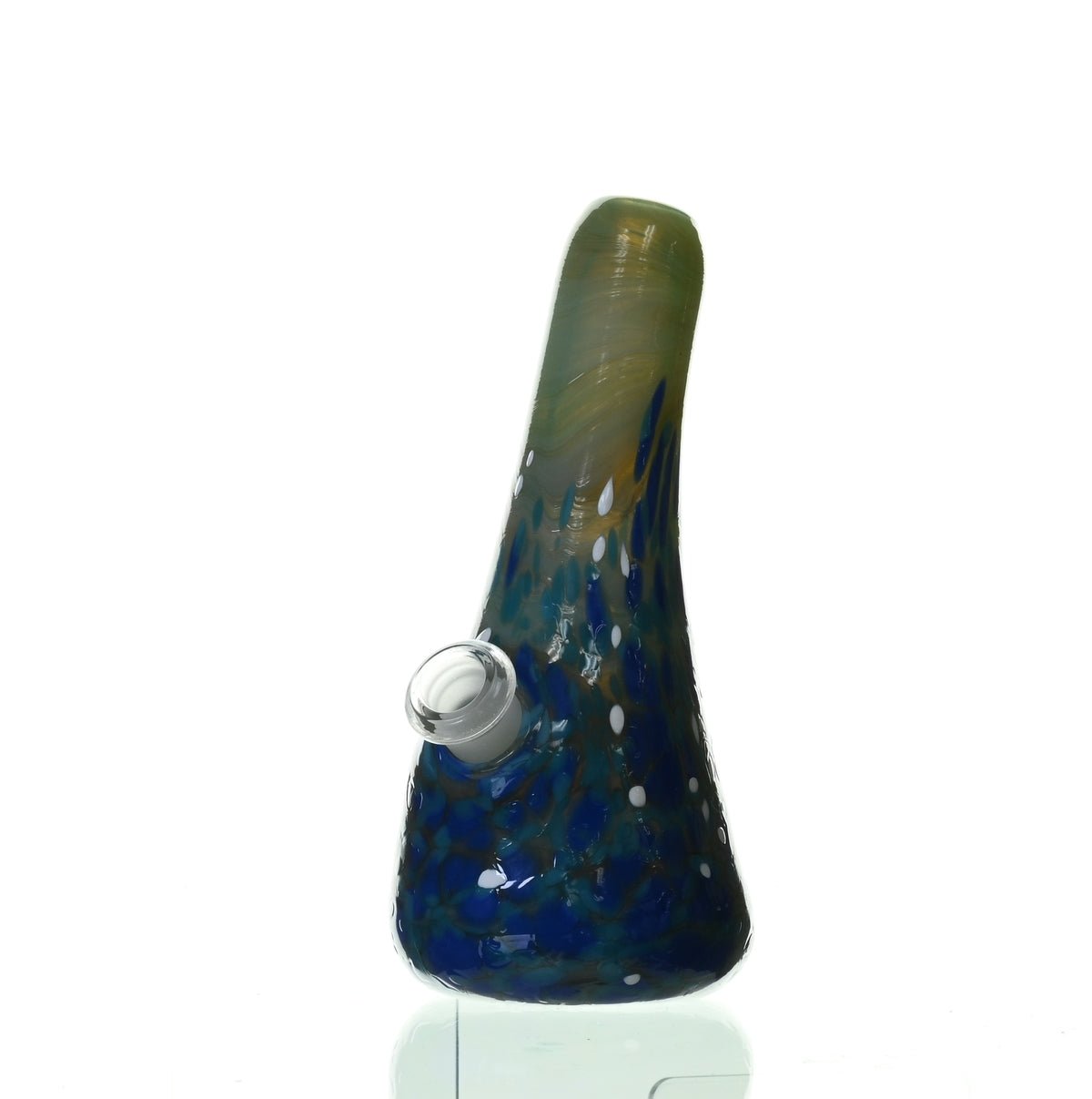 Side view of SPECIAL K GLASS Soft Glass Medium Cone #122 waterpipe