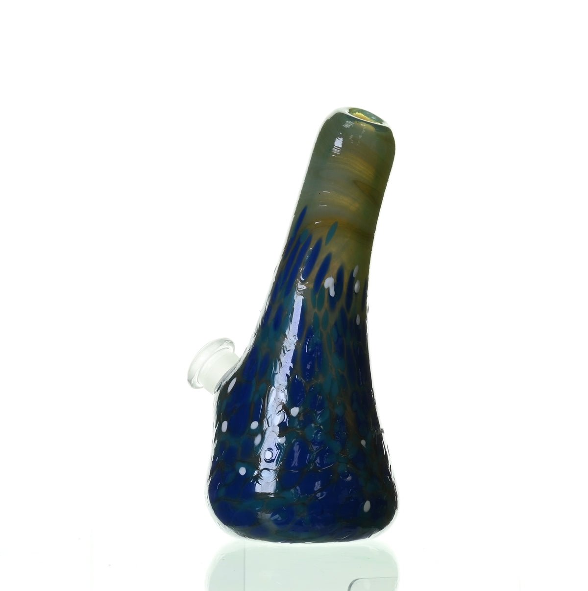 SPECIAL K GLASS Soft Glass Medium Cone #122 waterpipe angled view