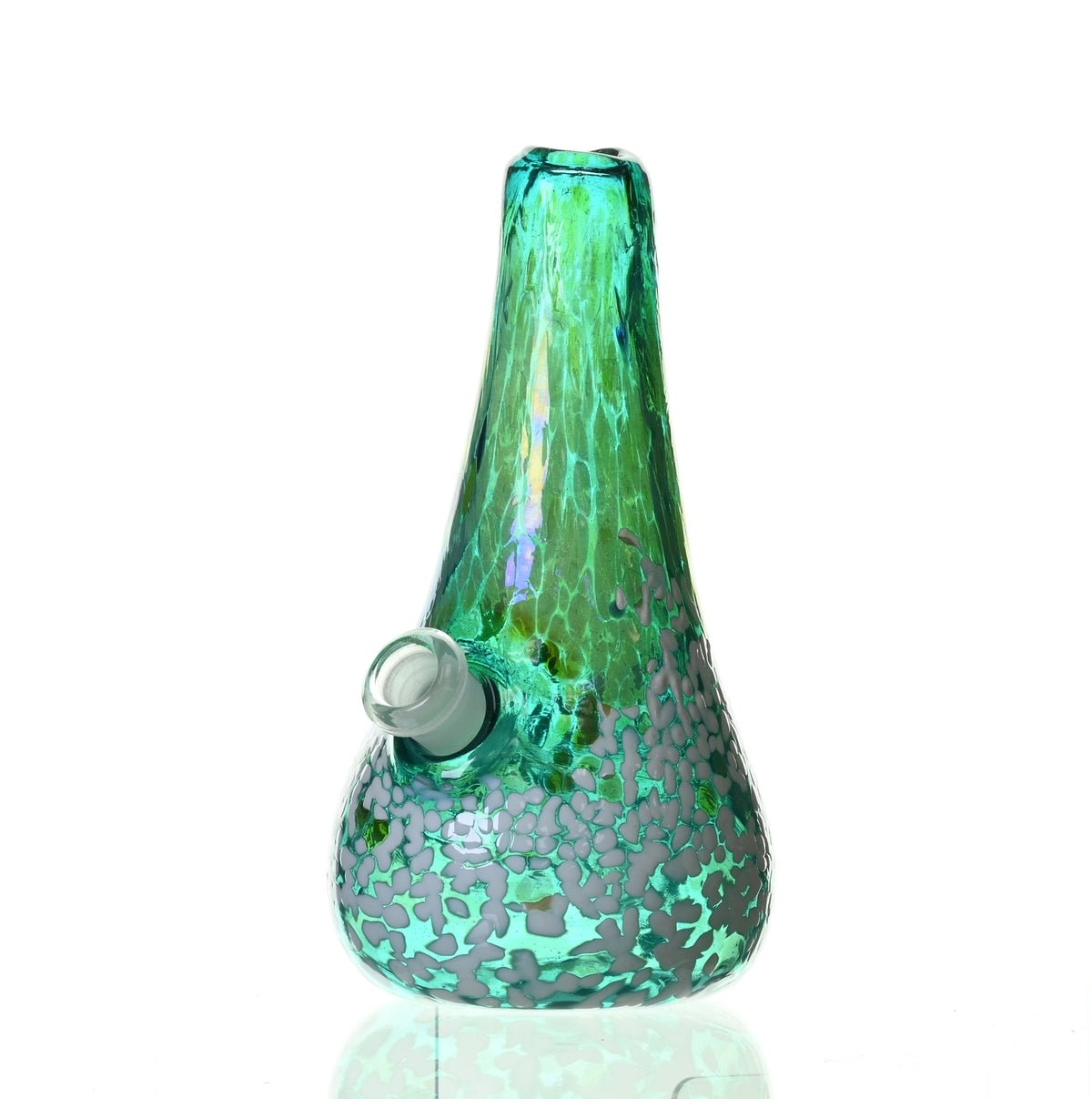 Side view of SPECIAL K GLASS Soft Glass Medium Cone #124 Waterpipe
