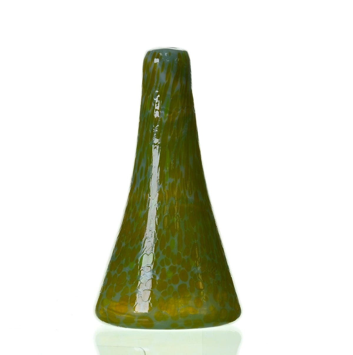 SPECIAL K GLASS Soft Glass Medium Cone #126 waterpipe with 18mm to 14mm downstem