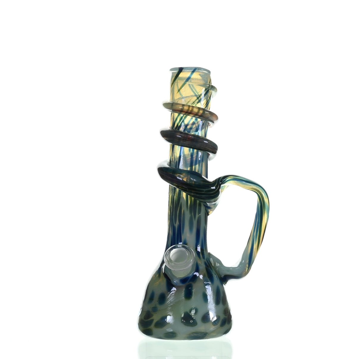 SPECIAL K GLASS SOFT GLASS MEDIUM COOKIE HANDLE #147 - Smoke Spot Smoke Shop