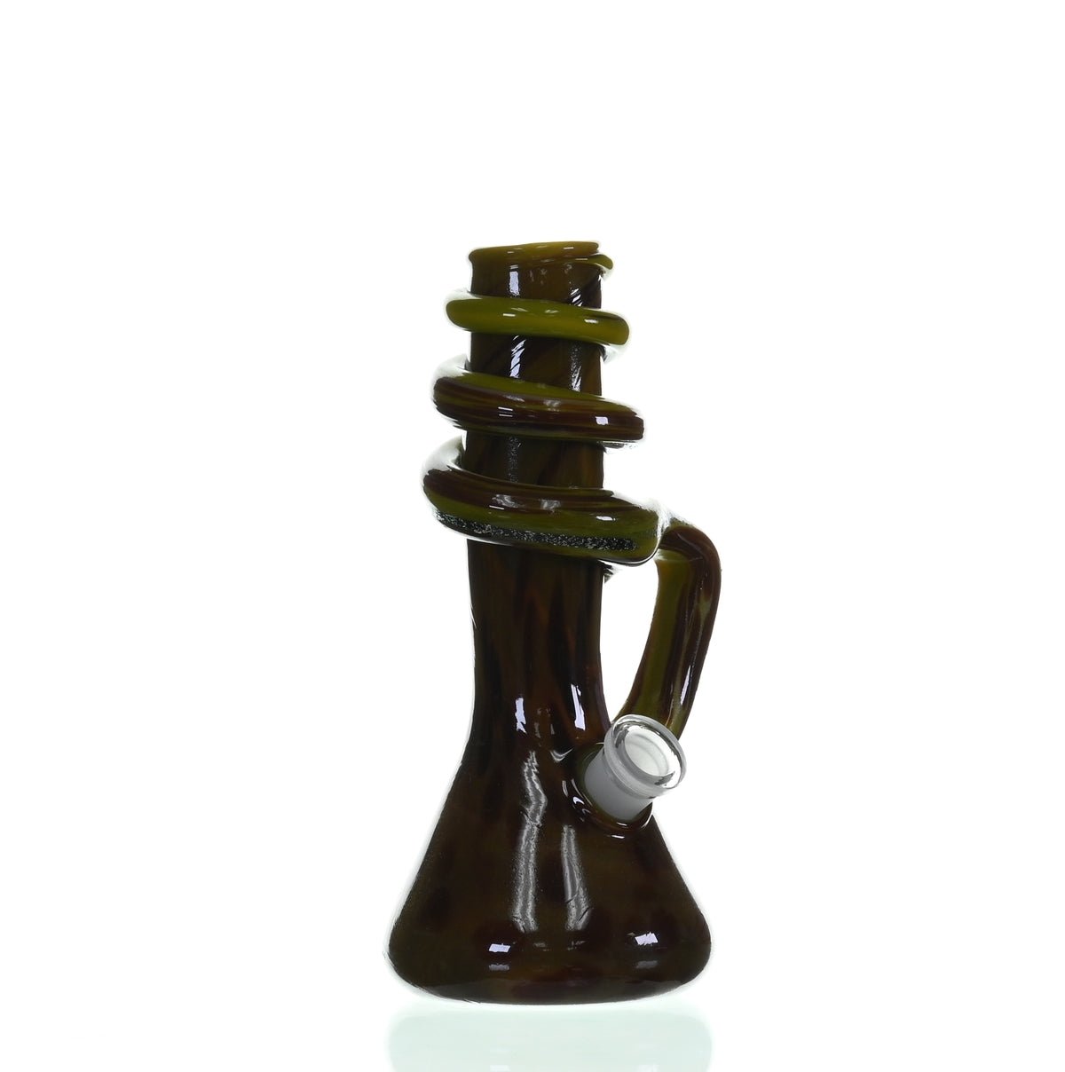 SPECIAL K GLASS Soft Glass Medium Cookie Handle #149 - Glass art fusion waterpipe