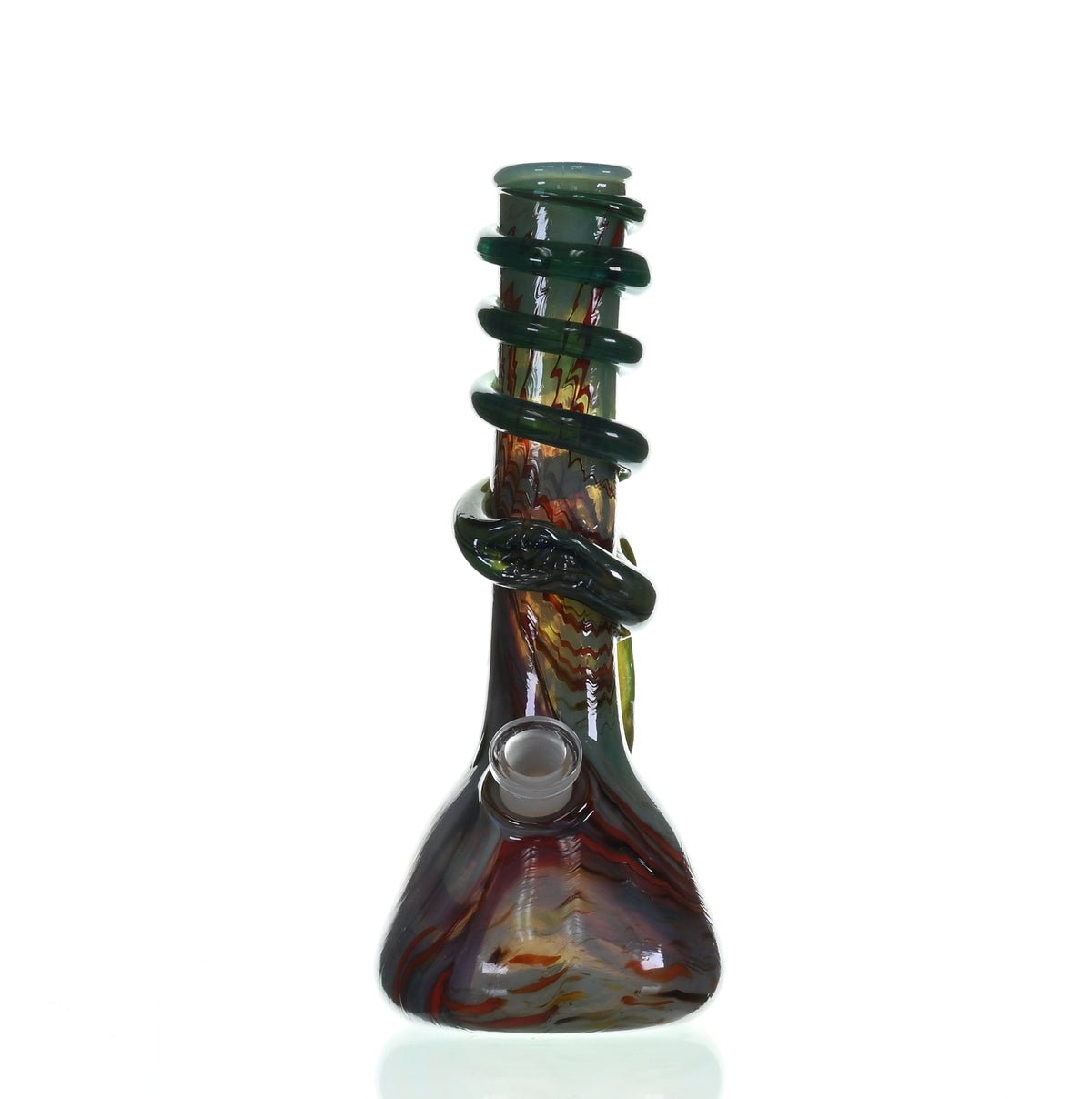 SPECIAL K GLASS Soft Glass Medium Cookie Handle #155 premium waterpipe with 18mm joint - Smoke Spot Smoke Shop