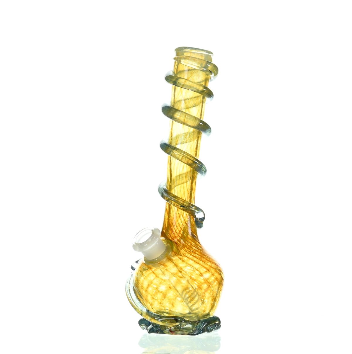 Side view of SPECIAL K GLASS Soft Glass Medium Cookie Handle #156 waterpipe