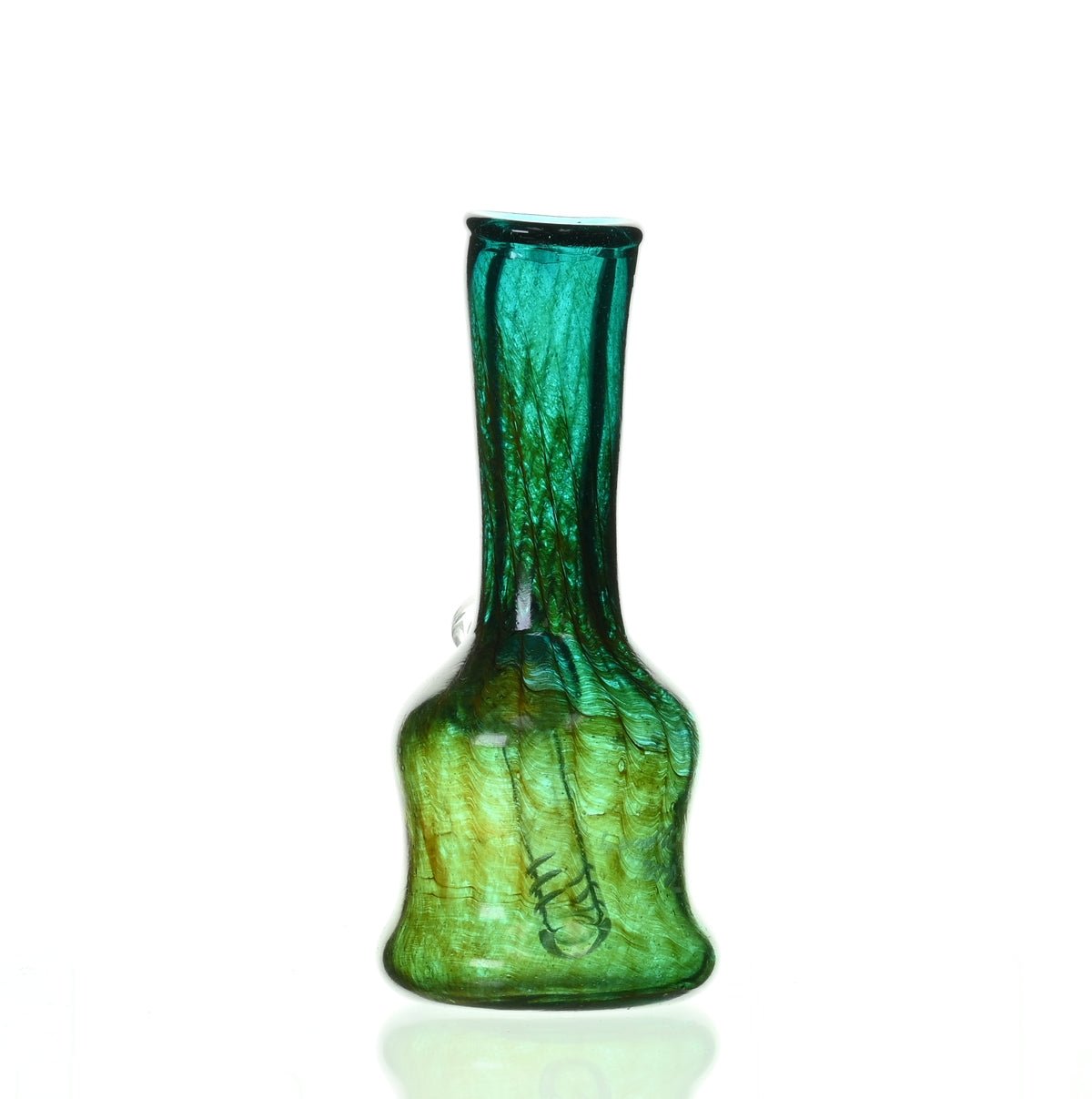 Premium soft glass waterpipe SPECIAL K GLASS Small Bullet #112