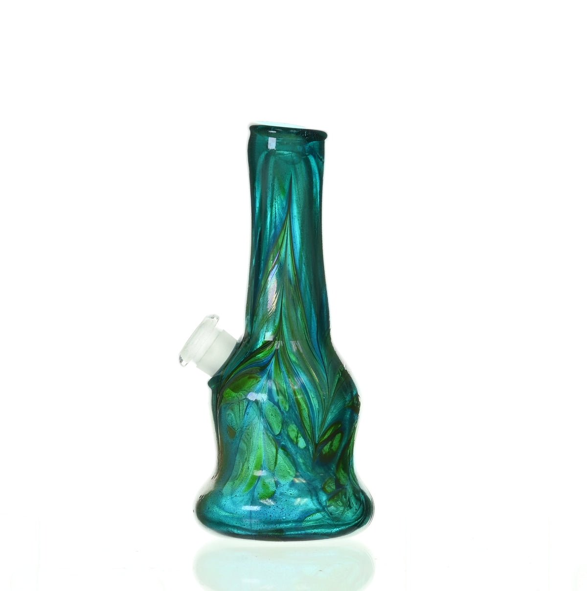 Close-up of SPECIAL K GLASS Soft Glass Small Bullet #113 glass art waterpipe - Smoke Spot Glass