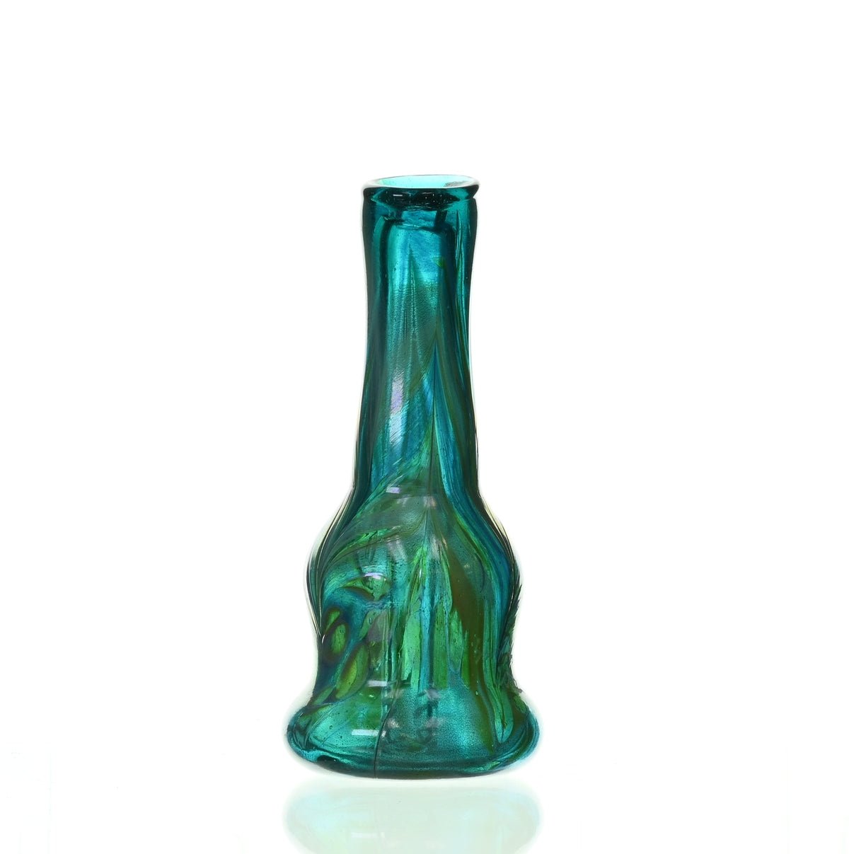Premium American soft glass waterpipe SPECIAL K GLASS Small Bullet #113 - Smoke Spot Glass