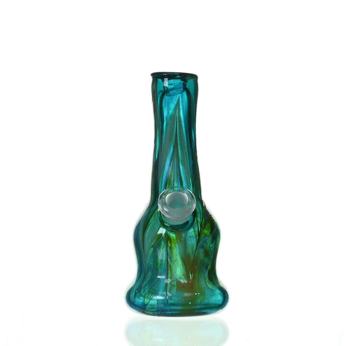 SPECIAL K GLASS Soft Glass Small Bullet #113 premium waterpipe with 18mm joint - Smoke Spot Glass