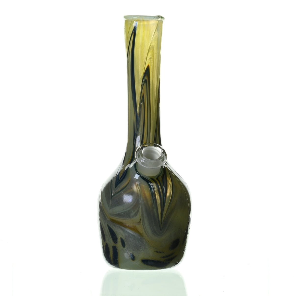 SPECIAL K GLASS Soft Glass Small Bullet #116 Waterpipe - Premium Glass Art at Smoke Spot