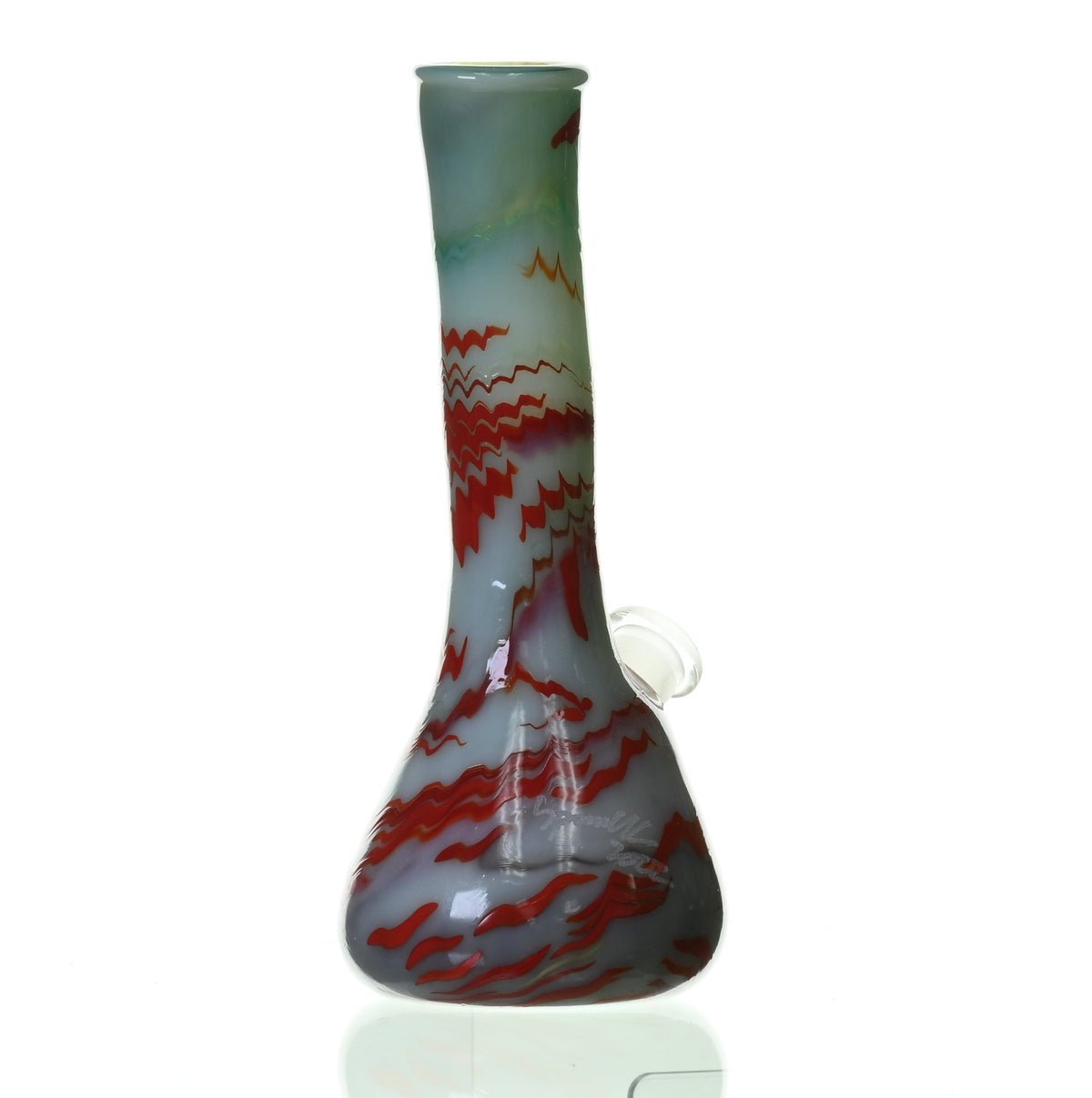 Premium soft glass waterpipe SPECIAL K GLASS Small Bullet #120