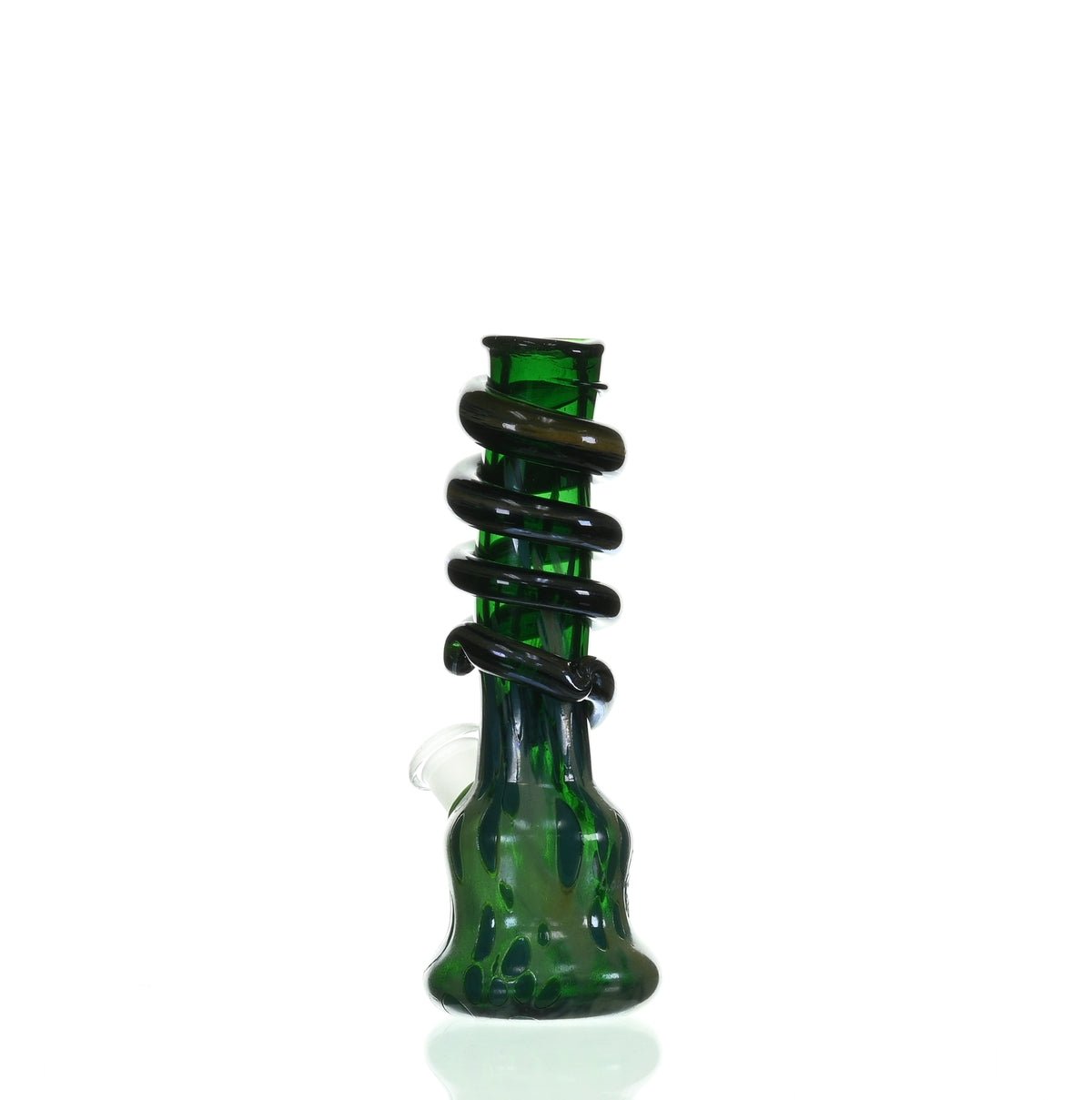 SPECIAL K GLASS Soft Glass Small Cookie Handle #135 with 18mm joint and downstem