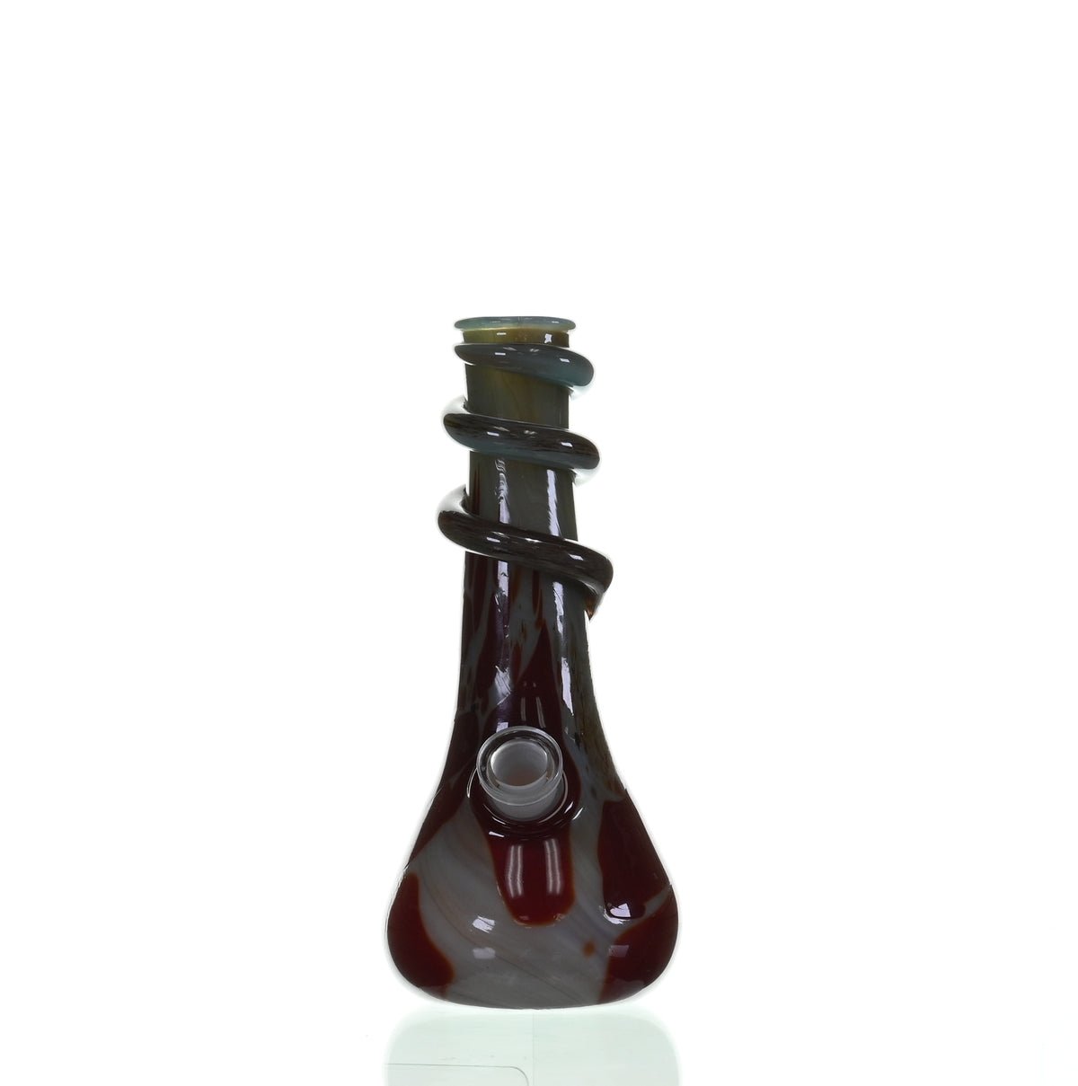 SPECIAL K GLASS Soft Glass Small Cookie Handle #137 premium waterpipe - Smoke Spot Glass