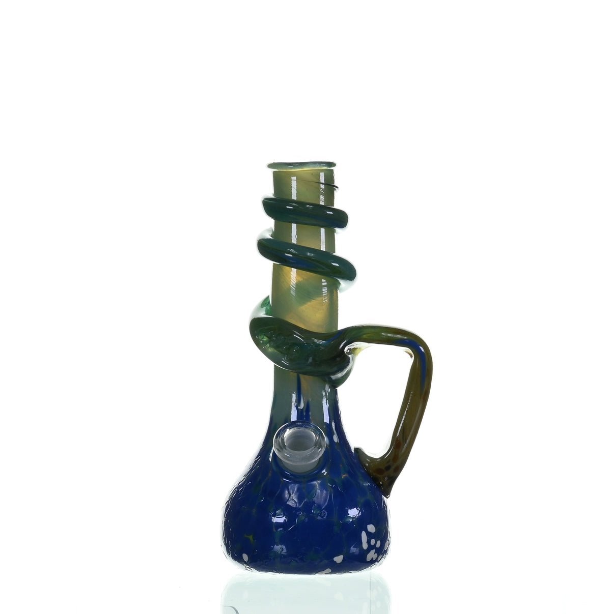 SPECIAL K GLASS Soft Glass Small Cookie Handle #139 premium waterpipe for glass art enthusiasts