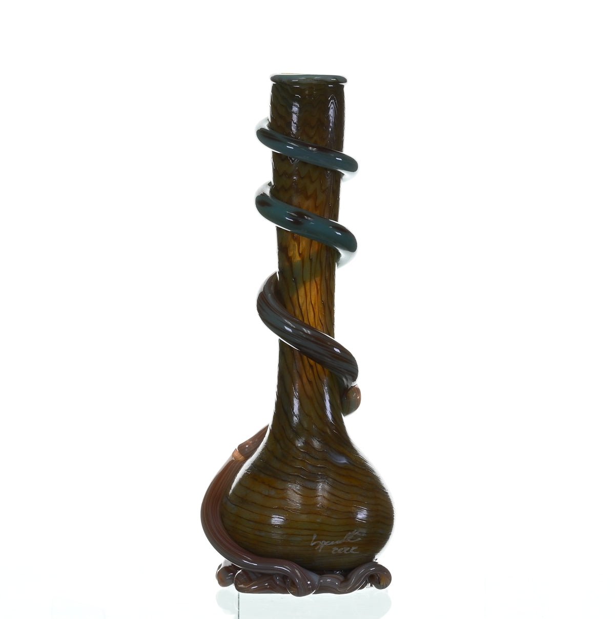 SPECIAL K GLASS Soft Glass XL Cookie Handle #204 artistic specialty glass waterpipe