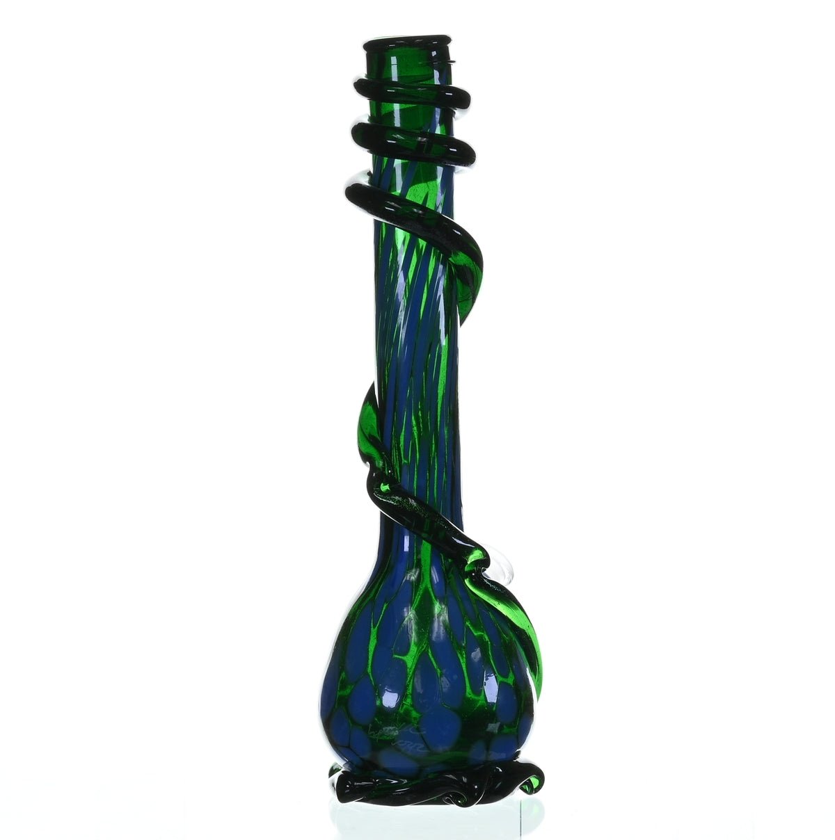 Premium soft glass waterpipe SPECIAL K GLASS XL Cookie Handle #206
