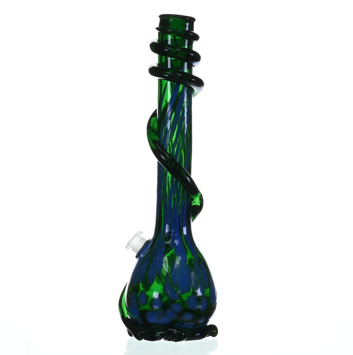 Close-up of SPECIAL K GLASS Soft Glass XL Cookie Handle #206 glass craftsmanship