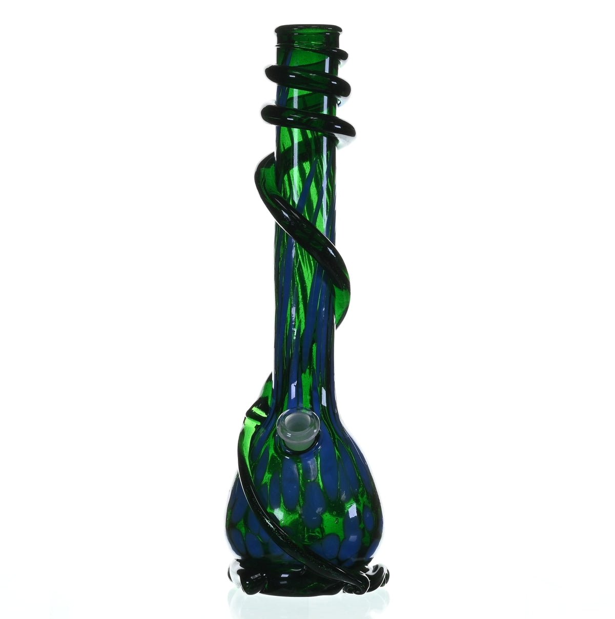 SPECIAL K GLASS Soft Glass XL Cookie Handle #206 premium waterpipe with 18mm joint and 4in diameter