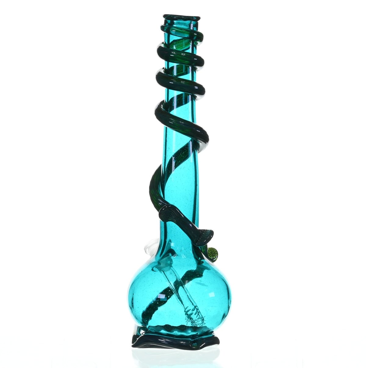 SPECIAL K GLASS Soft Glass XL Cookie Handle #208 waterpipe with 18mm to 14mm downstem