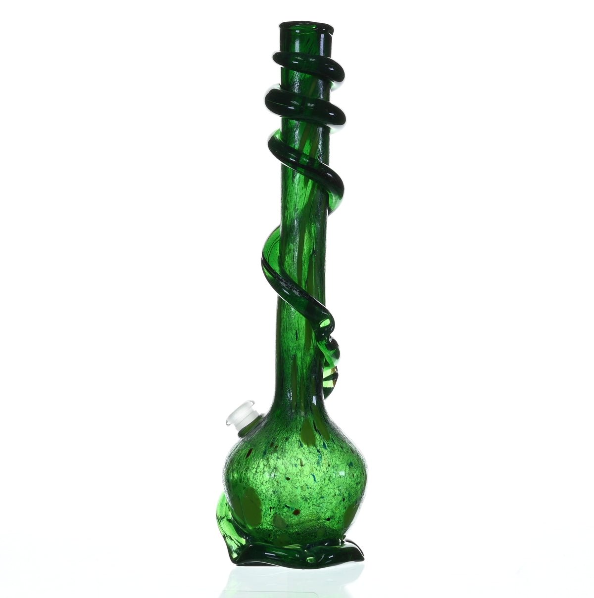 SPECIAL K GLASS Soft Glass XL Cookie Handle #209 side profile showcasing soft glass craftsmanship