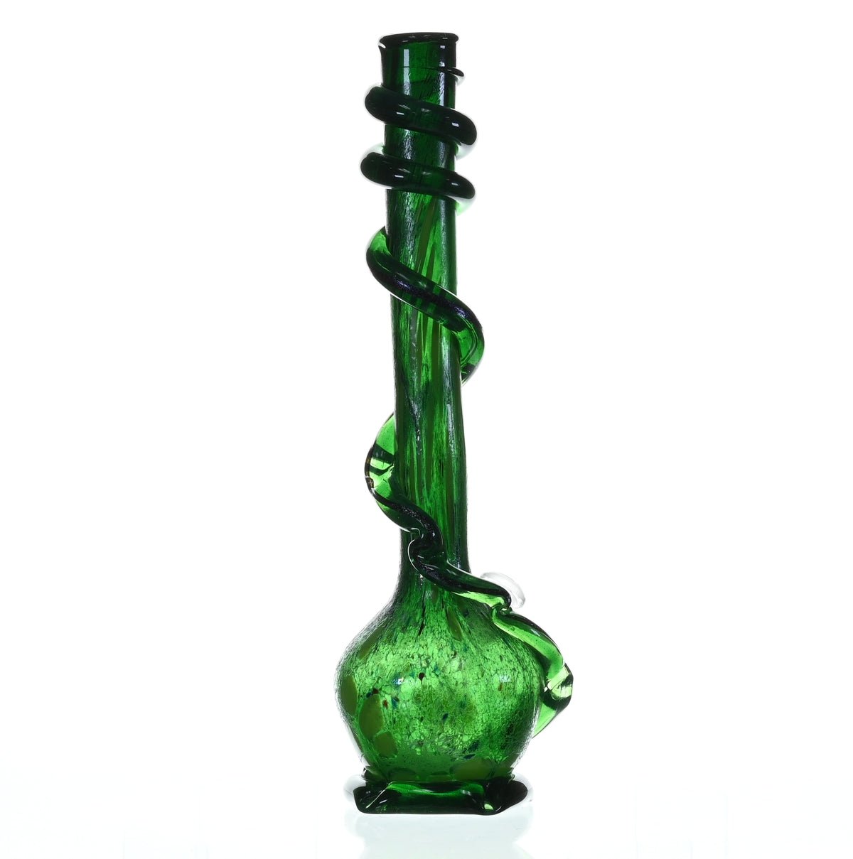 SPECIAL K GLASS Soft Glass XL Cookie Handle #209 close-up of glass art details