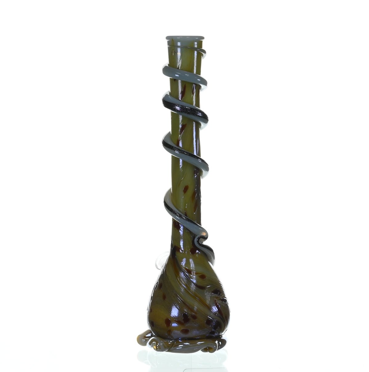 Elegant design of SPECIAL K GLASS Soft Glass XL Cookie Handle #212 waterpipe - Smoke Spot Glass