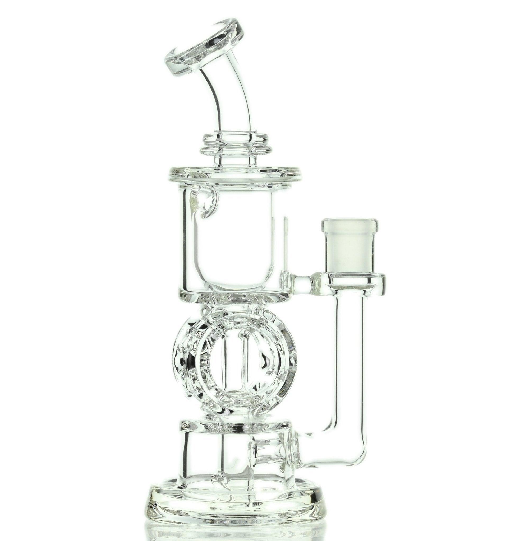 Swiss Donut incycler by leisure clear - Smoke Spot Smoke Shop