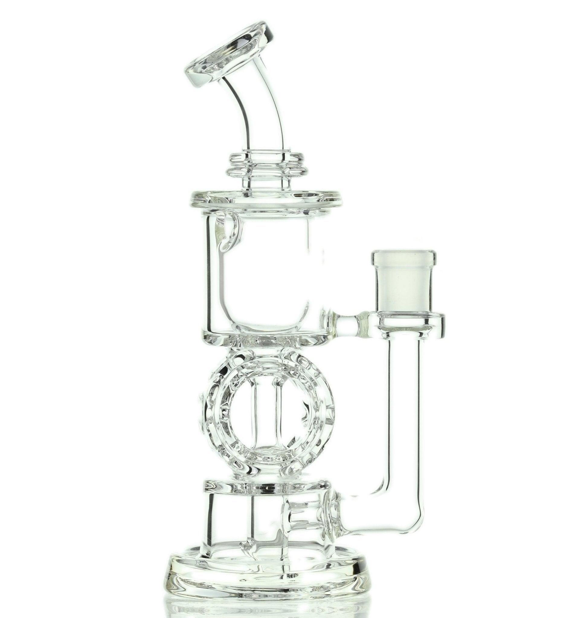 Swiss Donut incycler by leisure clear - Smoke Spot Smoke Shop