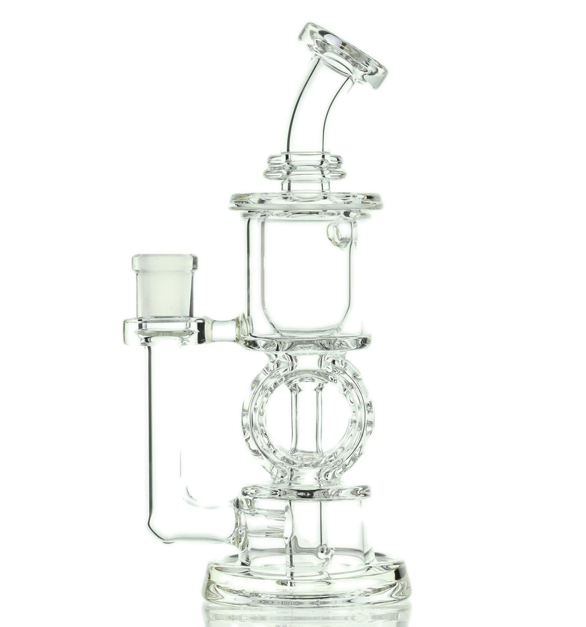 Swiss Donut incycler by leisure clear - Smoke Spot Smoke Shop