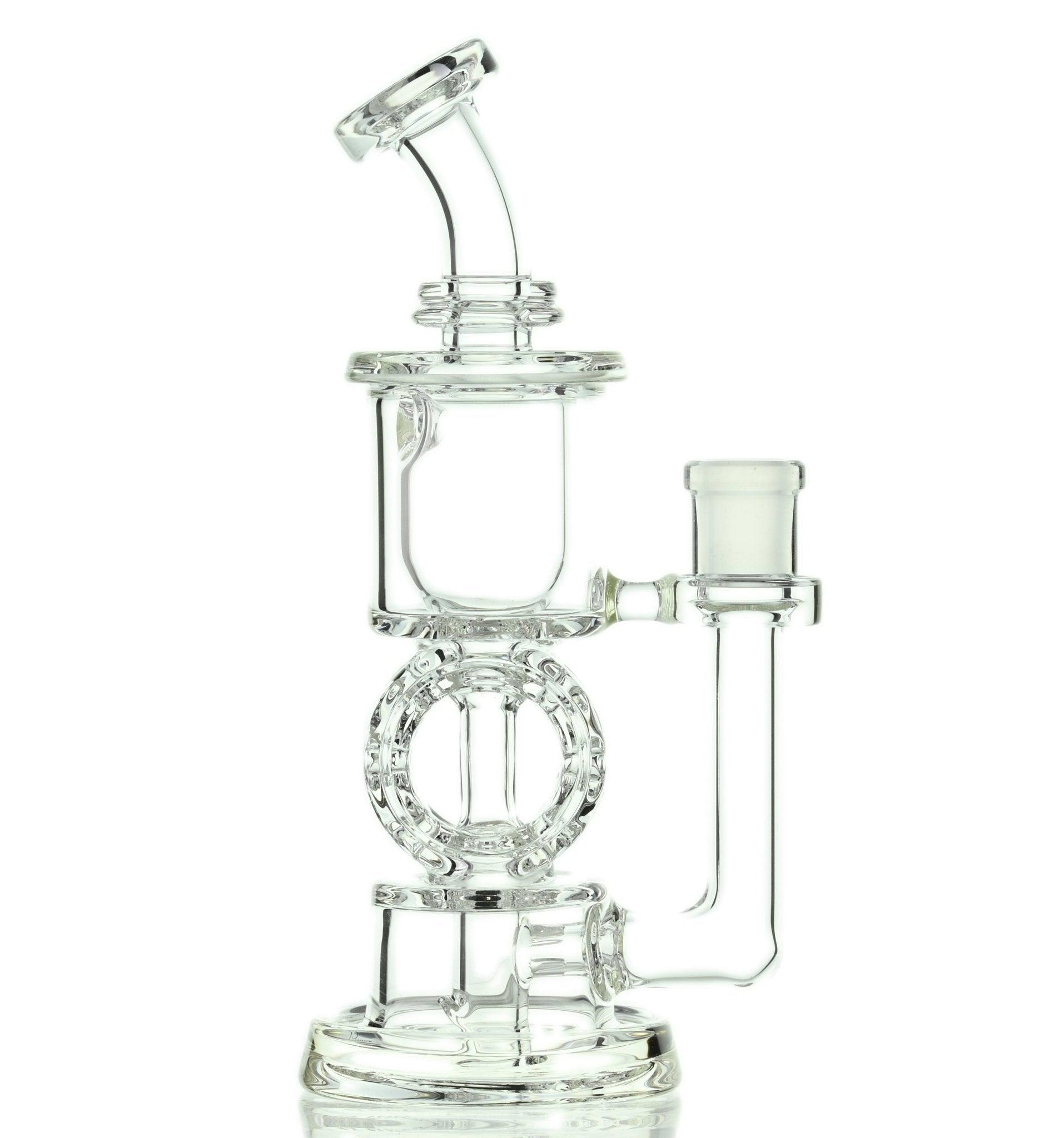 Swiss Donut incycler by leisure clear - Smoke Spot Smoke Shop